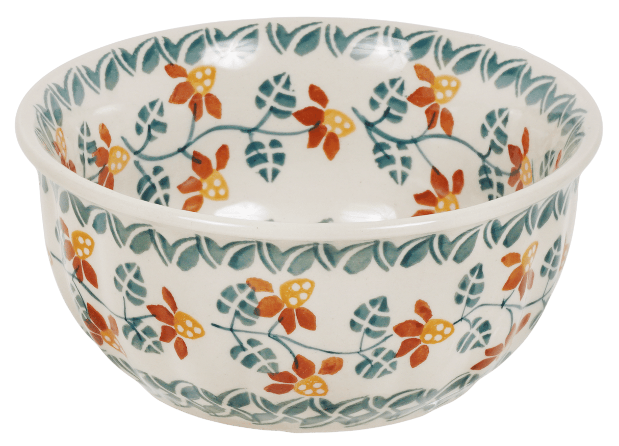 Bowl, Round, 5.5" in "Indian Summer" by Manufaktura | M083T-AS22