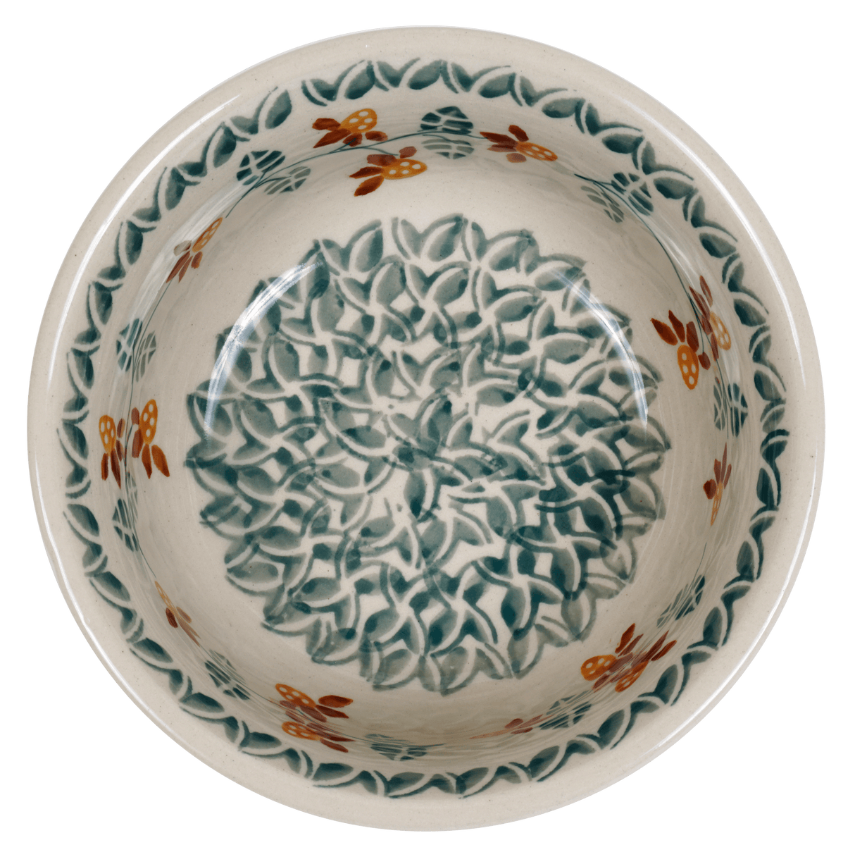 Bowl, Round, 5.5" in "Indian Summer" by Manufaktura | M083T-AS22