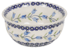 Polish Pottery 5.5" Bowl (Lily of the Valley) | M083T-ASD at PolishPotteryOutlet.com