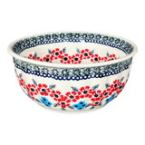 Bowl, Round, 5.5" in "Floral Symmetry" by Manufaktura | M083T-DH18