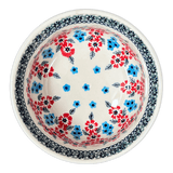 Bowl, Round, 5.5" in "Floral Symmetry" by Manufaktura | M083T-DH18