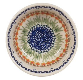 Polish Pottery 5.5" Bowl (American Dream) | M083T-DPPL Additional Image at PolishPotteryOutlet.com