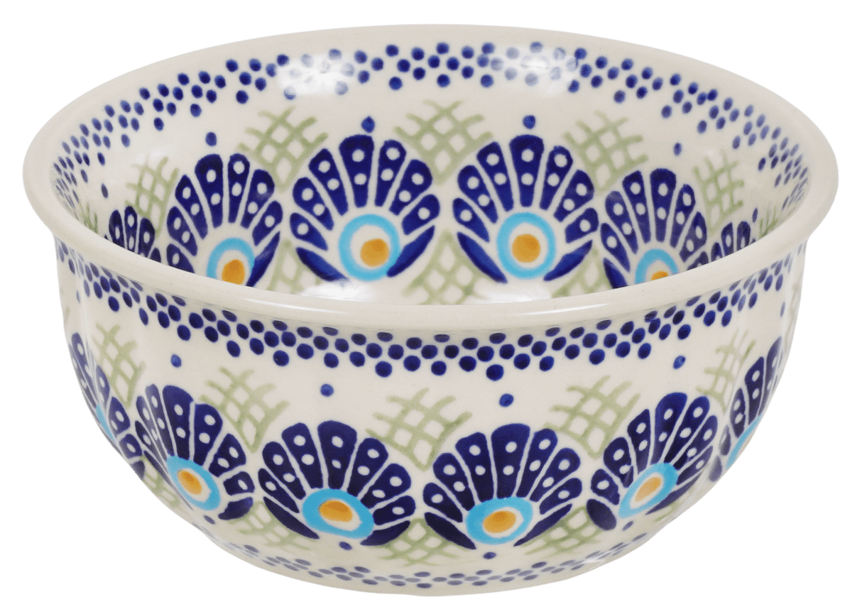 Bowl, Round, 5.5" in "Peacock's Pride" by Manufaktura | M083T-DPPP