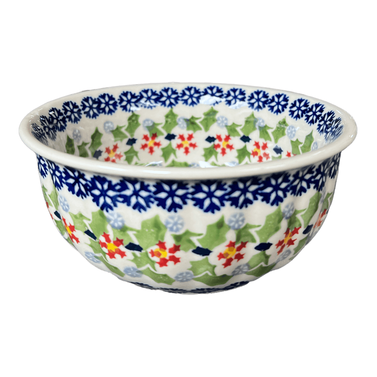 Bowl, Round, 5.5" in "Holly In Bloom" by Manufaktura | M083T-IN13