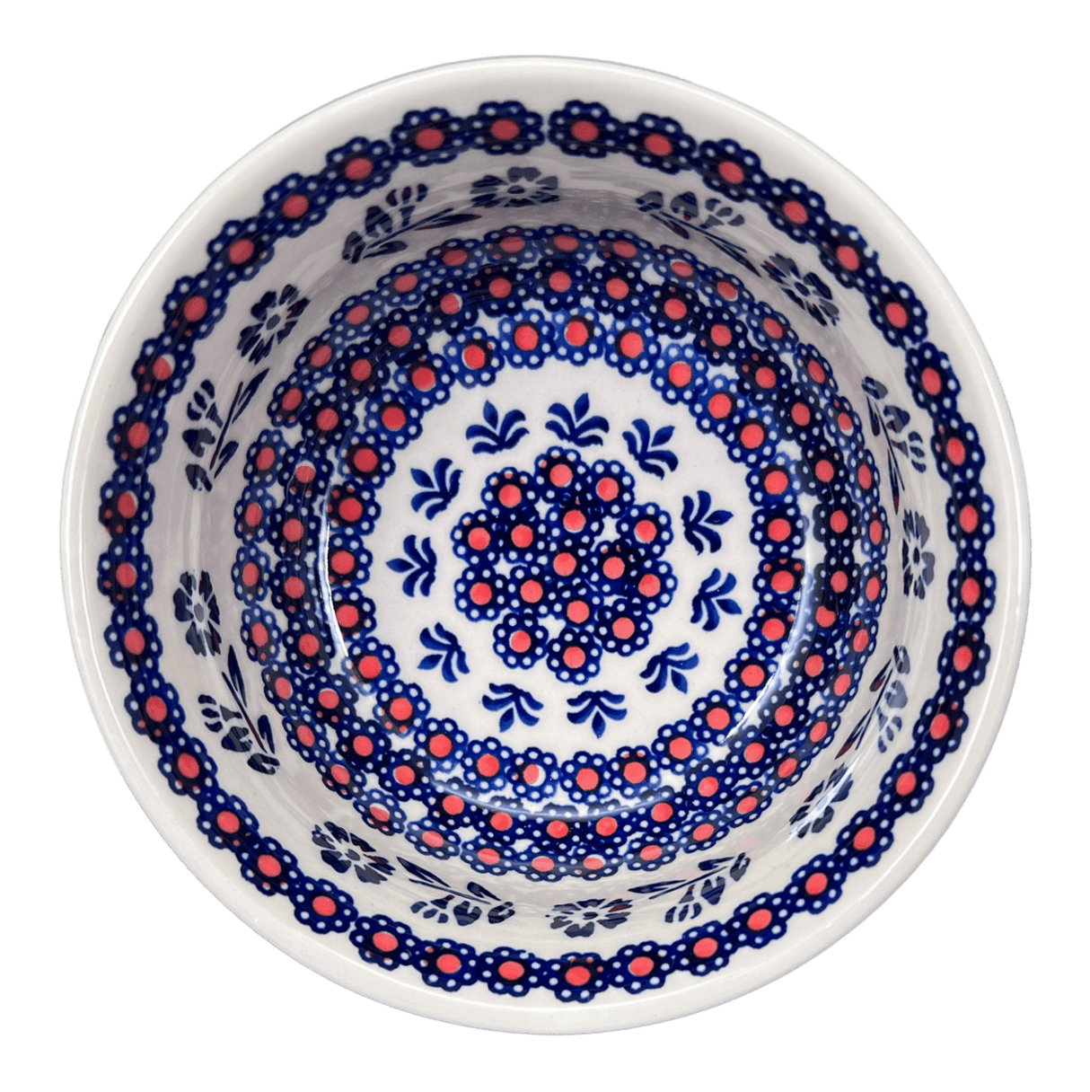 Bowl, Round, 5.5" in "Swedish Flower" by Manufaktura | M083T-KLK