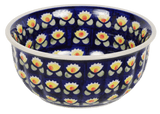 Bowl, Round, 5.5" in "Tulip Azul" by Manufaktura | M083T-LW