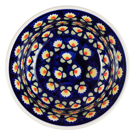 Bowl, Round, 5.5" in "Tulip Azul" by Manufaktura | M083T-LW