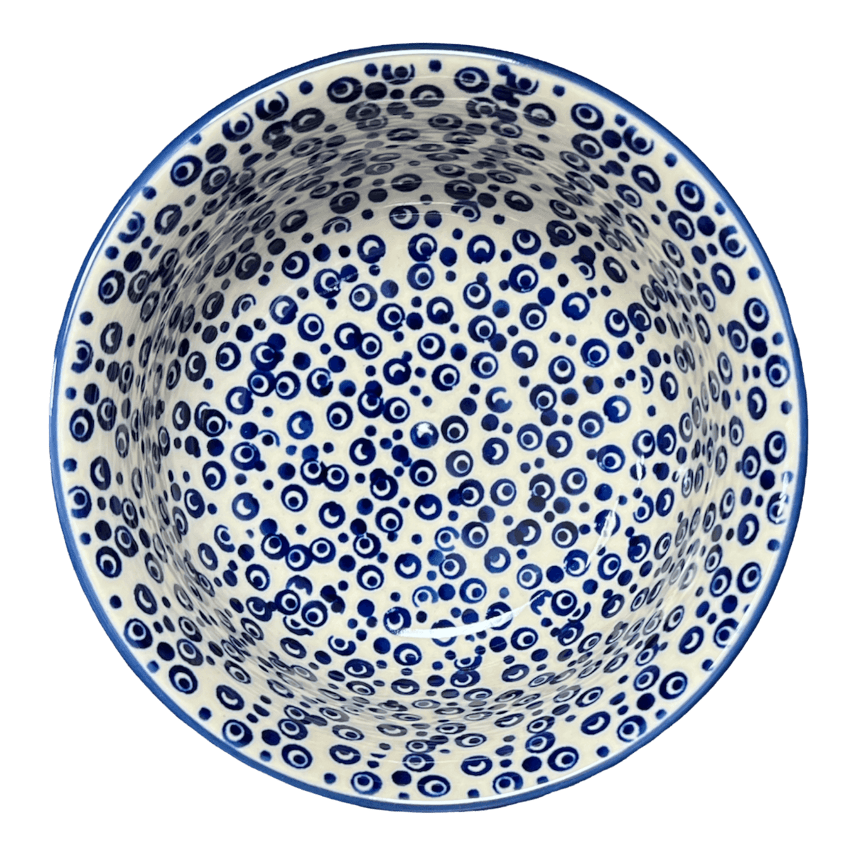 Bowl, Round, 5.5" in "Tiny Bubbles" by Manufaktura | M083T-MAGD