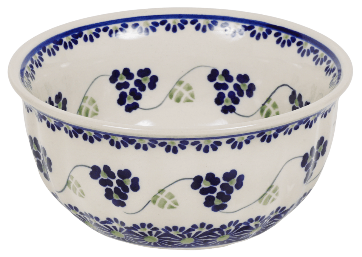 Bowl, Round, 5.5" in "Vineyard in Bloom" by Manufaktura | M083T-MCP