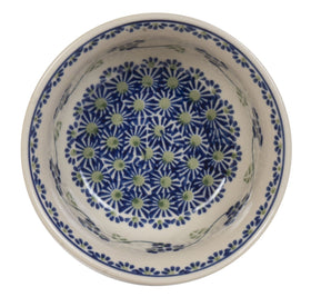 Polish Pottery 5.5" Bowl (Vineyard in Bloom) | M083T-MCP Additional Image at PolishPotteryOutlet.com