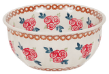 Bowl, Round, 5.5" in "Parade of Roses" by Manufaktura | M083T-MCR1