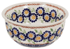 Polish Pottery 5.5" Bowl (Mums the Word) | M083T-P178 at PolishPotteryOutlet.com