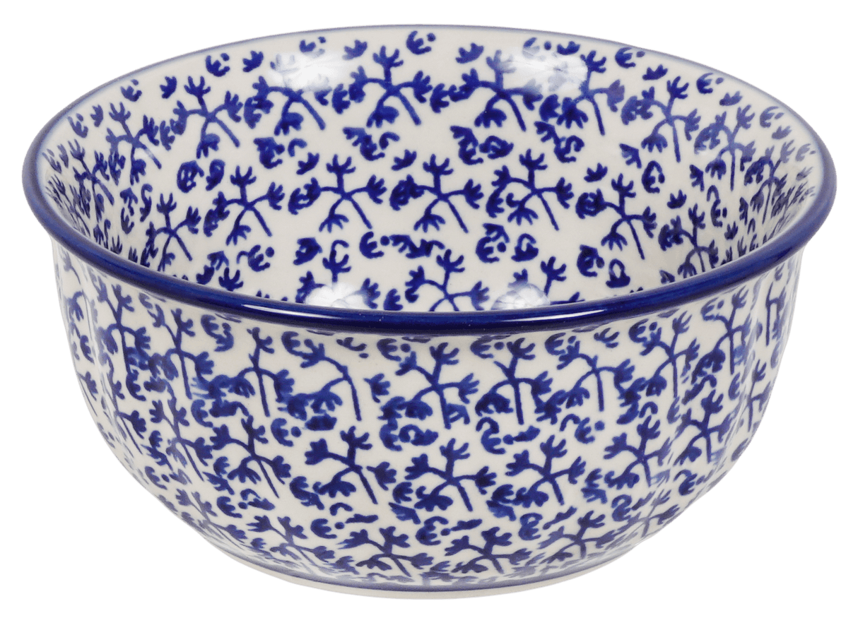 Bowl, Round, 5.5" in "Blue Thicket" by Manufaktura | M083T-P364