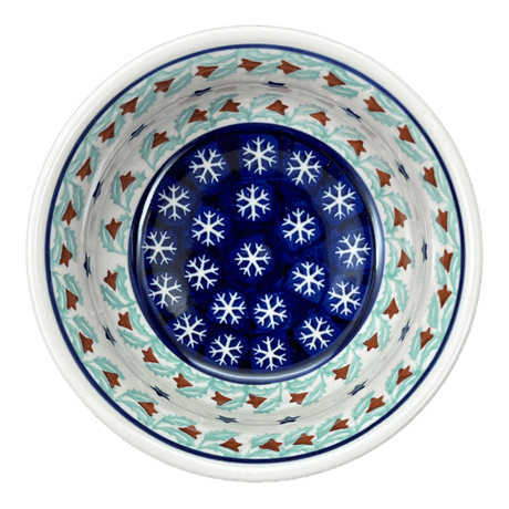 Bowl, Round, 5.5" in "Starry Wreath" by Manufaktura | M083T-PZG