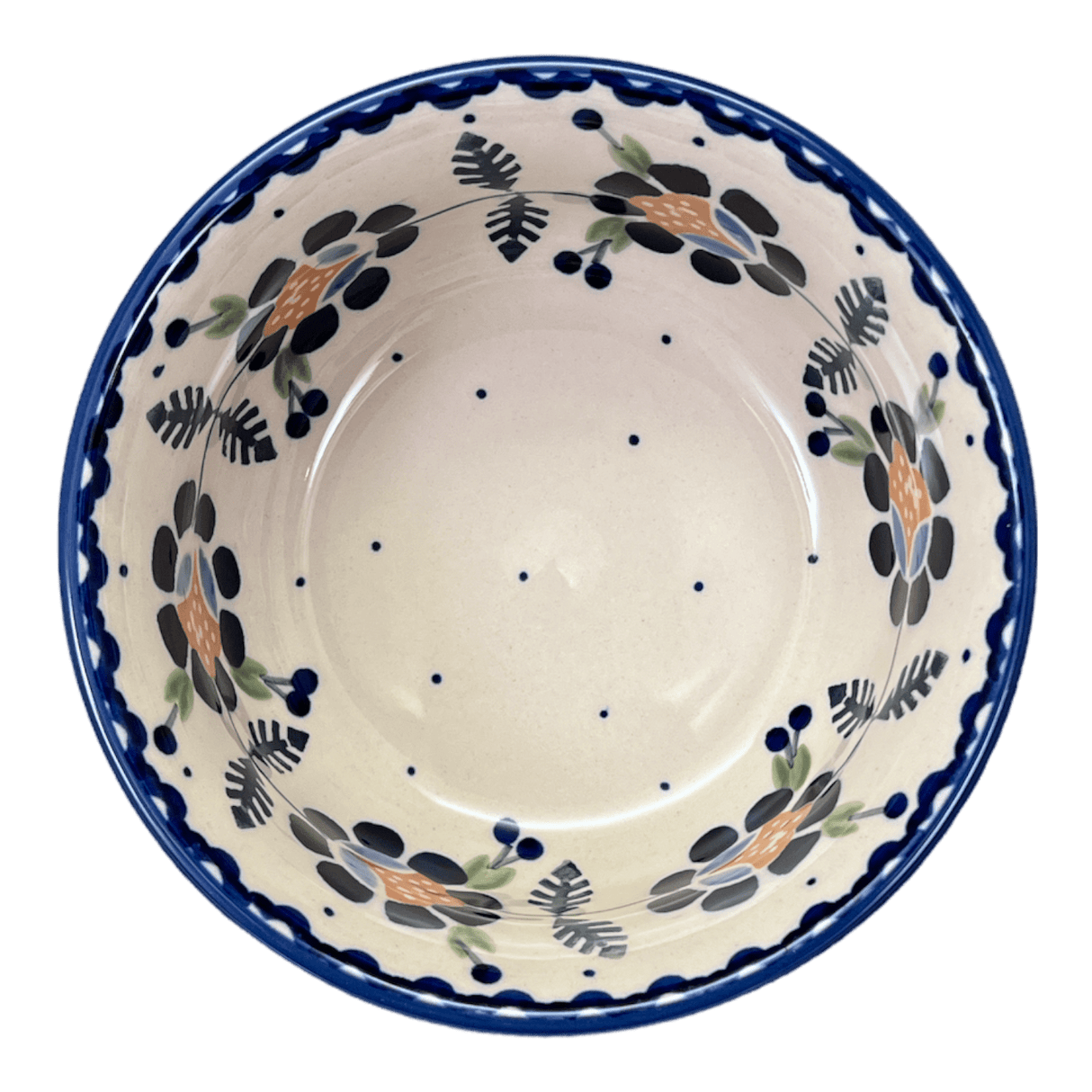 Bowl, Round, 5.5" in "Cornflower" by Manufaktura | M083T-RU