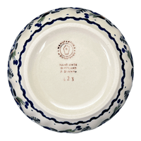 A picture of a Polish Pottery 5.5" Bowl (Cornflower) | M083T-RU as shown at PolishPotteryOutlet.com/products/5-5-bowl-cornflower-m083t-ru