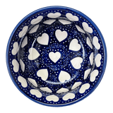 Bowl, Round, 5.5" in "Sea of Hearts" by Manufaktura | M083T-SEA