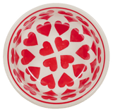 Bowl, Round, 5.5" in "Whole Hearted Red" by Manufaktura | M083T-SEDC