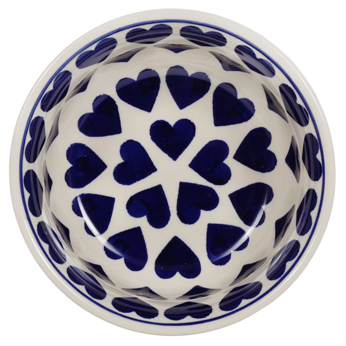 Bowl, Round, 5.5" in "Whole Hearted" by Manufaktura | M083T-SEDU