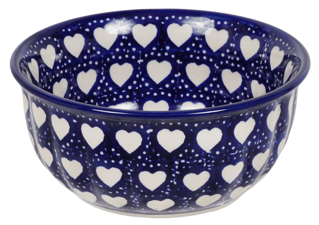 Bowl, Round, 5.5" in "Torrent of Hearts  " by Manufaktura | M083T-SEM