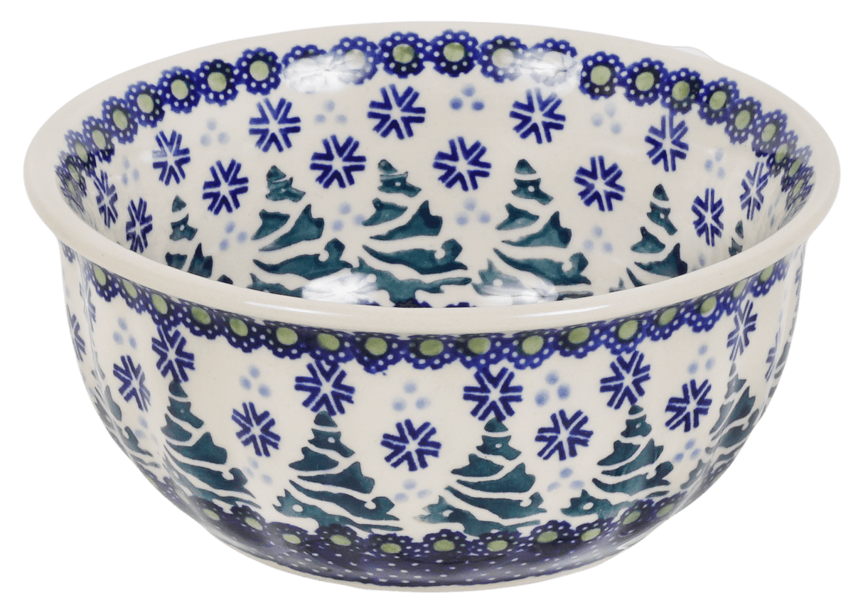 Bowl, Round, 5.5" in "Snowy Pines" by Manufaktura | M083T-U22