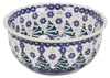 Polish Pottery 5.5" Bowl (Snowy Pines) | M083T-U22 at PolishPotteryOutlet.com