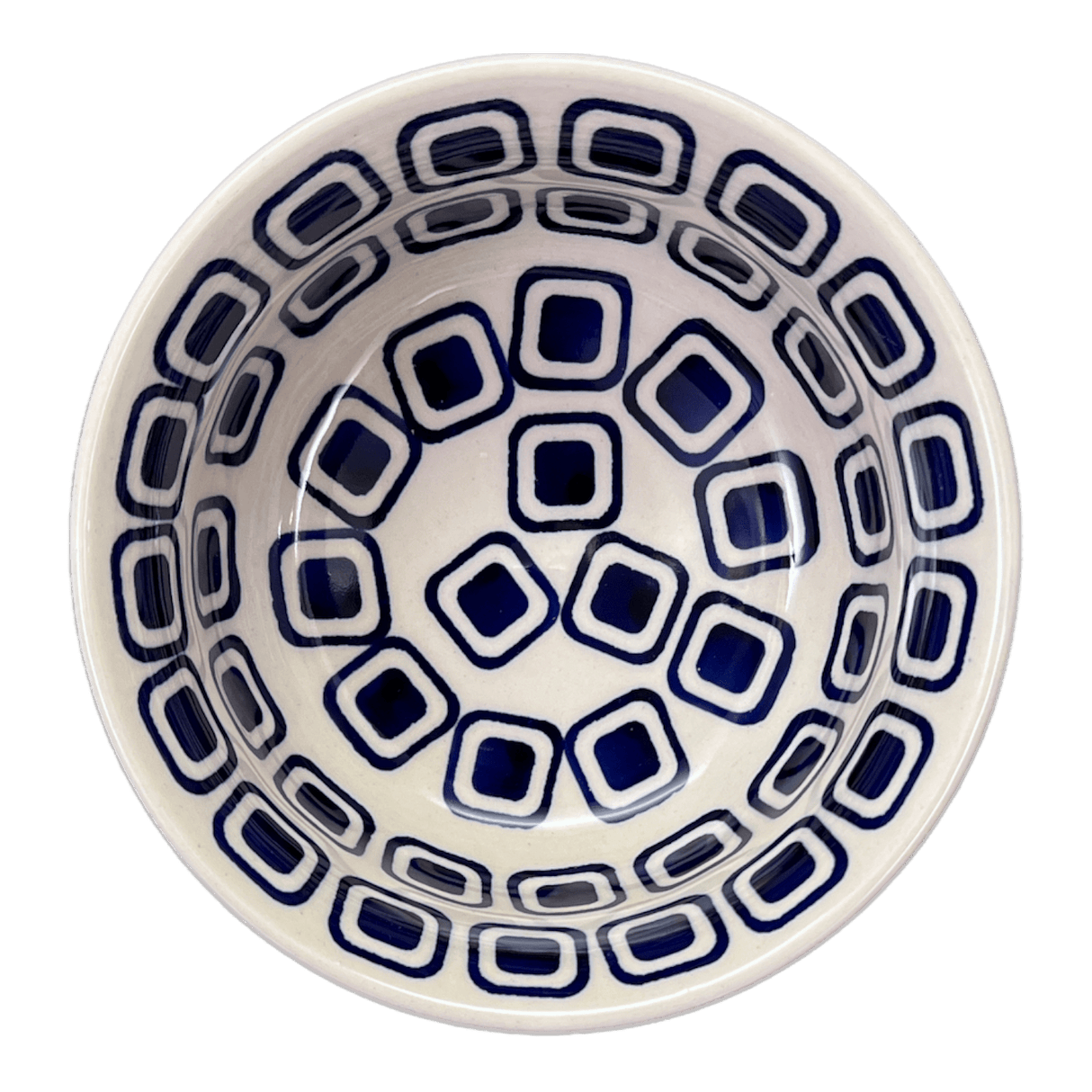 Bowl, Round, 5.5" in "Navy Retro" by Manufaktura | M083U-601A