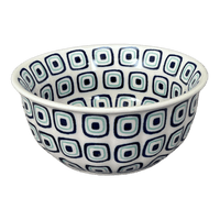 A picture of a Polish Pottery 5.5" Bowl (Green Retro) | M083U-604A as shown at PolishPotteryOutlet.com/products/5-5-bowl-green-retro-m083u-604a
