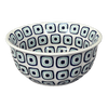 Polish Pottery 5.5" Bowl (Green Retro) | M083U-604A at PolishPotteryOutlet.com