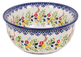 Bowl, Round, 5.5" in "Floral Garland" by Manufaktura | M083U-AD01