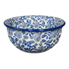 Polish Pottery 5.5" Bowl (English Blue) | M083U-AS53 at PolishPotteryOutlet.com