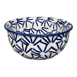 Bowl, Round, 5.5" in "Cobalt Gears" by Manufaktura | M083U-AS68