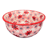 Bowl, Round, 5.5" in "Scarlet Daisy" by Manufaktura | M083U-AS73