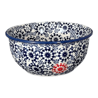 A picture of a Polish Pottery 5.5" Bowl (One of a Kind) | M083U-AS77 as shown at PolishPotteryOutlet.com/products/5-5-bowl-one-of-a-kind-m083u-as77