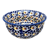 Polish Pottery 5.5" Bowl (Kaleidoscope) | M083U-ASR at PolishPotteryOutlet.com