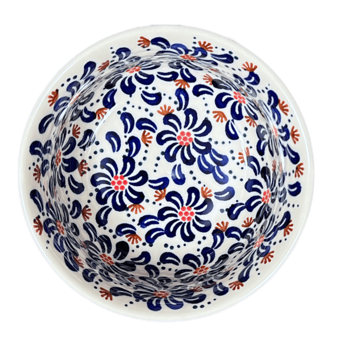 Bowl, Round, 5.5" in "Floral Fireworks" by Manufaktura | M083U-BSAS