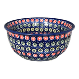 Bowl, Round, 5.5" in "Rings of Flowers" by Manufaktura | M083U-DH17