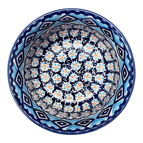 Bowl, Round, 5.5" in "Blue Diamond" by Manufaktura | M083U-DHR