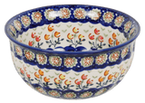 Bowl, Round, 5.5" in "Floral Spray" by Manufaktura | M083U-DSO