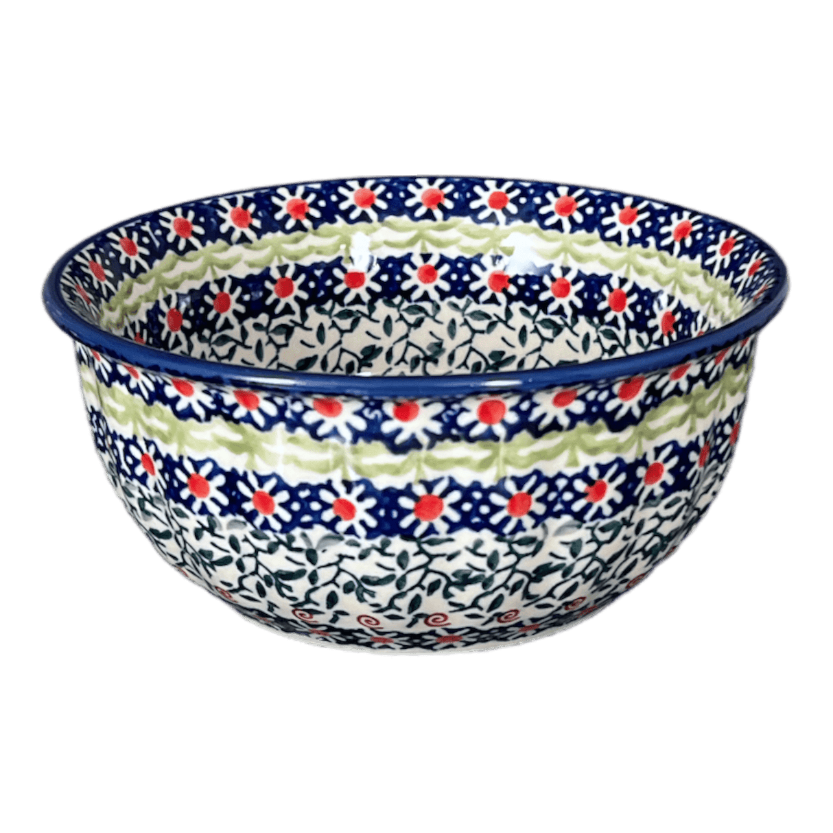 Bowl, Round, 5.5" in "Daisy Rings" by Manufaktura | M083U-GP13