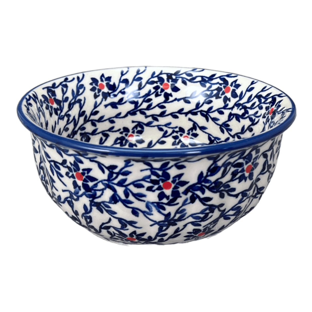 Bowl, Round, 5.5" in "Blue Canopy" by Manufaktura | M083U-IS04