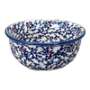 Polish Pottery 5.5" Bowl (Blue Canopy) | M083U-IS04 at PolishPotteryOutlet.com