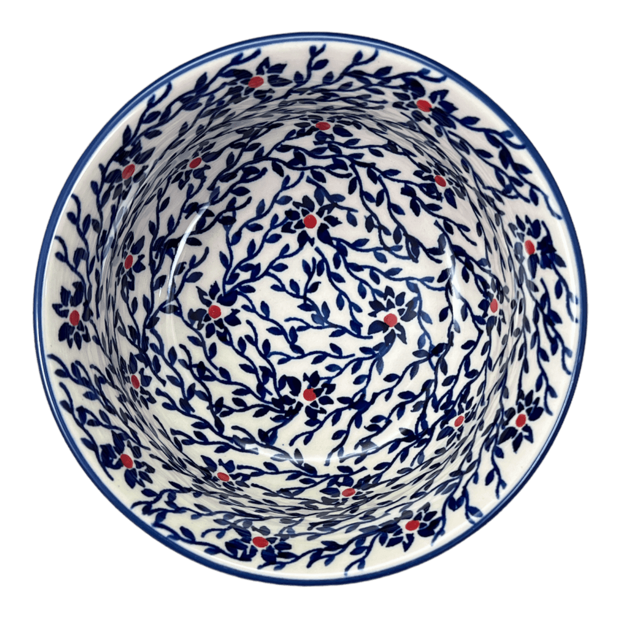 Bowl, Round, 5.5" in "Blue Canopy" by Manufaktura | M083U-IS04