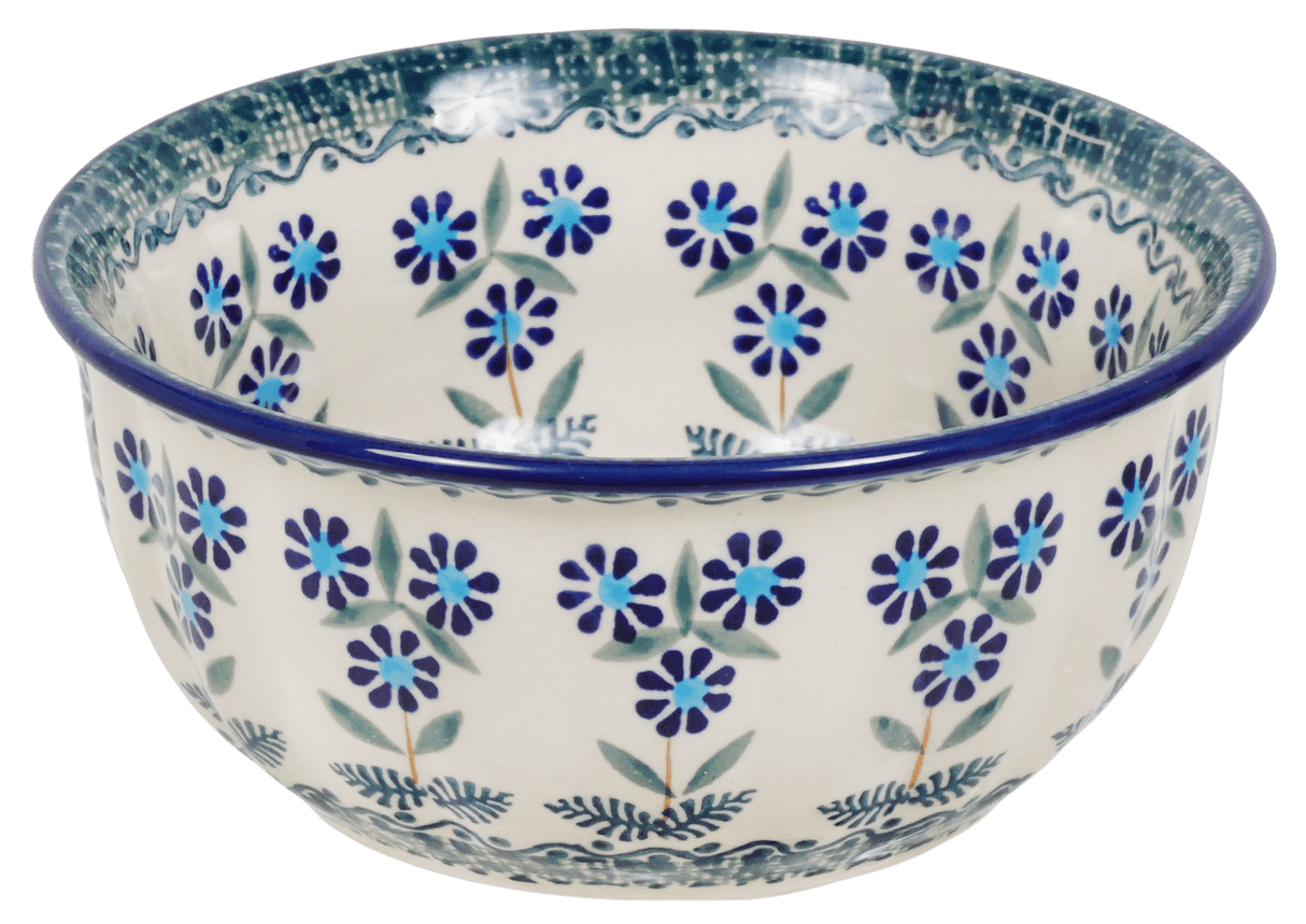 Bowl, Round, 5.5" in "Blossoms on the Green" by Manufaktura | M083U-J126