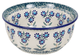 Bowl, Round, 5.5" in "Blossoms on the Green" by Manufaktura | M083U-J126