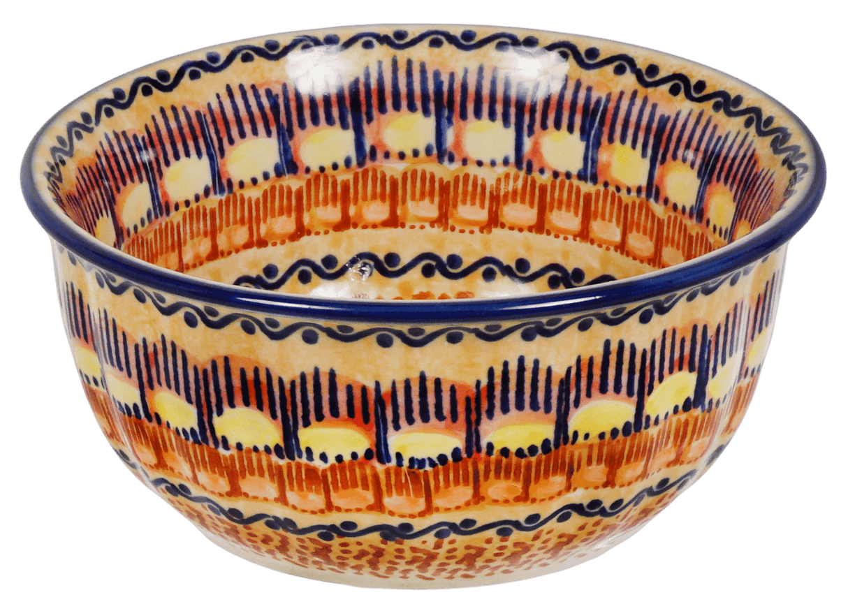 Bowl, Round, 5.5" in "Desert Sunrise" by Manufaktura | M083U-KLJ