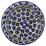 Bowl, Round, 5.5" in "Floral Revival Blue" by Manufaktura | M083U-MKOB