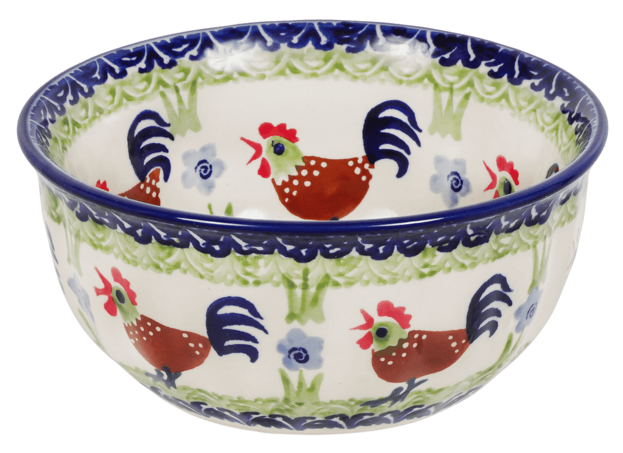 Bowl, Round, 5.5" in "Chicken Dance" by Manufaktura | M083U-P320