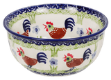 Bowl, Round, 5.5" in "Chicken Dance" by Manufaktura | M083U-P320