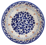 Bowl, Round, 5.5" in "Blue Bell Delight" by Manufaktura | M083U-P356